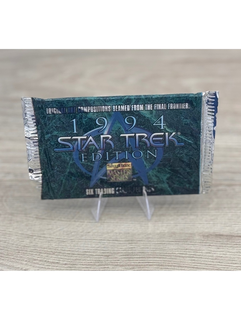 1994 SkyBox Star Trek Master Series Sealed Card Pack, NEW